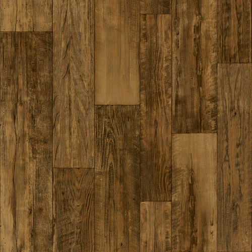 Congoleum ArmorCore Pro Farmhouse Timber 12-ft W Cut-to-Length Honeycomb Wood Look Low-Gloss Finish Sheet Vinyl - Image 2