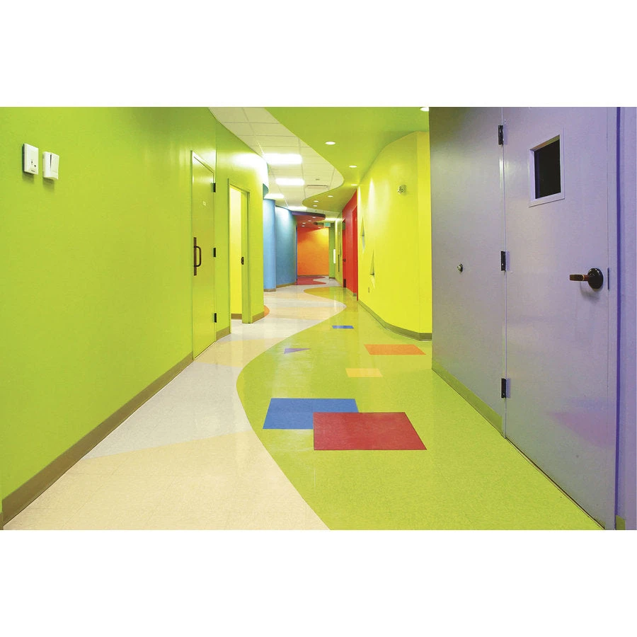 Armstrong Flooring Imperial Texture 45-Piece 12-in X 12-in Pewter Glue (Adhesive) Commercial VCT Tile - Image 10