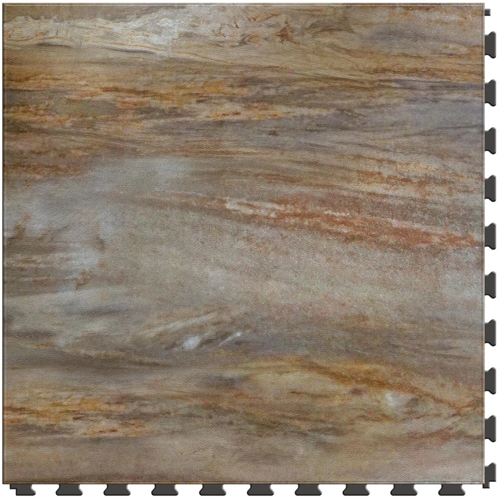 Perfection Floor Tile Stonecreek Collection Canyon Stone/Satin 20-in X 20-in Water Resistant Interlocking Luxury Flooring (16.7-sq Ft) - Image 2