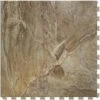 Perfection Floor Tile Stonecreek Collection Canyon Stone/Satin 20-in X 20-in Water Resistant Interlocking Luxury Flooring (16.7-sq Ft)