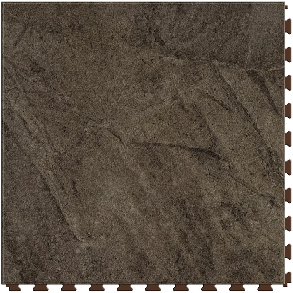 Perfection Floor Tile Stonecreek Collection Canyon Stone/Satin 20-in X 20-in Water Resistant Interlocking Luxury Flooring (16.7-sq Ft) - Image 4