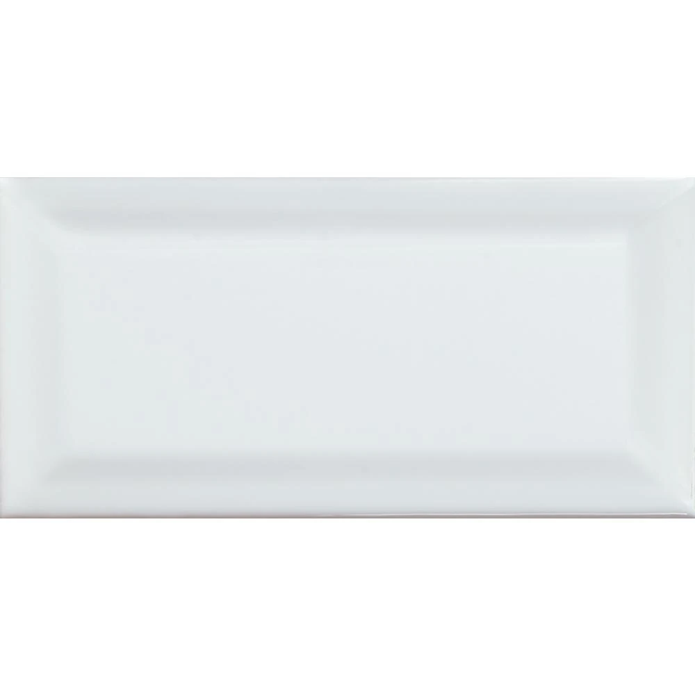MSI Beveled 3 In. X 6 In. Glossy Ceramic White Subway Tile (1 Sq. Ft. / Case)
