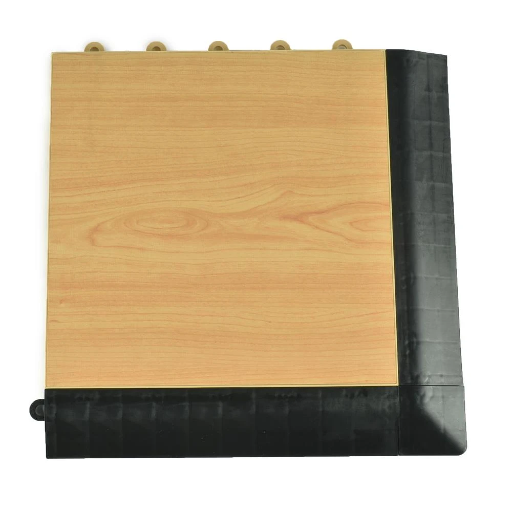 Greatmats Click Tile Black 2-3/8 In. X 2-3/8 In. X 5/8 In. Corner Ramp (Case Of 4) - Image 6