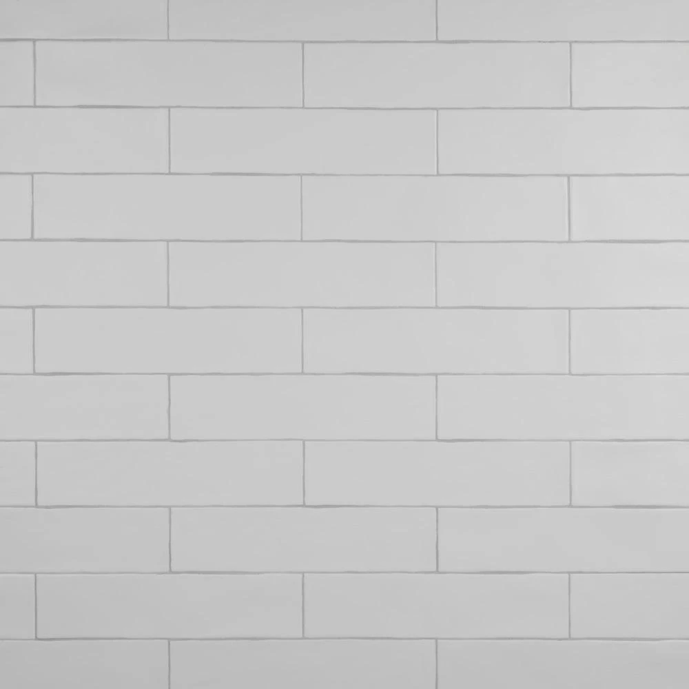 Merola Tile Chester Matte Bianco 3 In. X 12 In. Ceramic Wall Subway Tile (5.93 Sq. Ft. / Case)