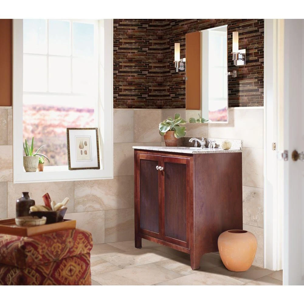 MSI Artista Interlocking 12 In. X 12 In. X 8 Mm Glass Mesh-Mounted Mosaic Wall Tile (10 Sq. Ft. / Case) - Image 2