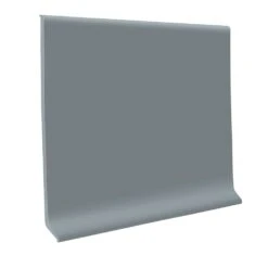 Flexco Gunmetal 6-in X 48-in Vinyl Floor Base
