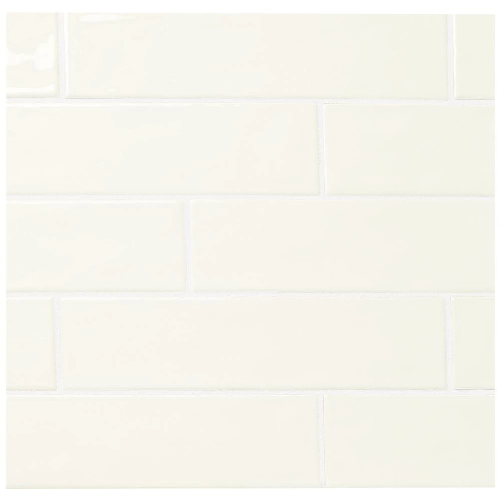 Marazzi LuxeCraft White 4 In. X 8 In. Glazed Ceramic Subway Wall Tile (10.5 Sq. Ft. / Case) - Image 5