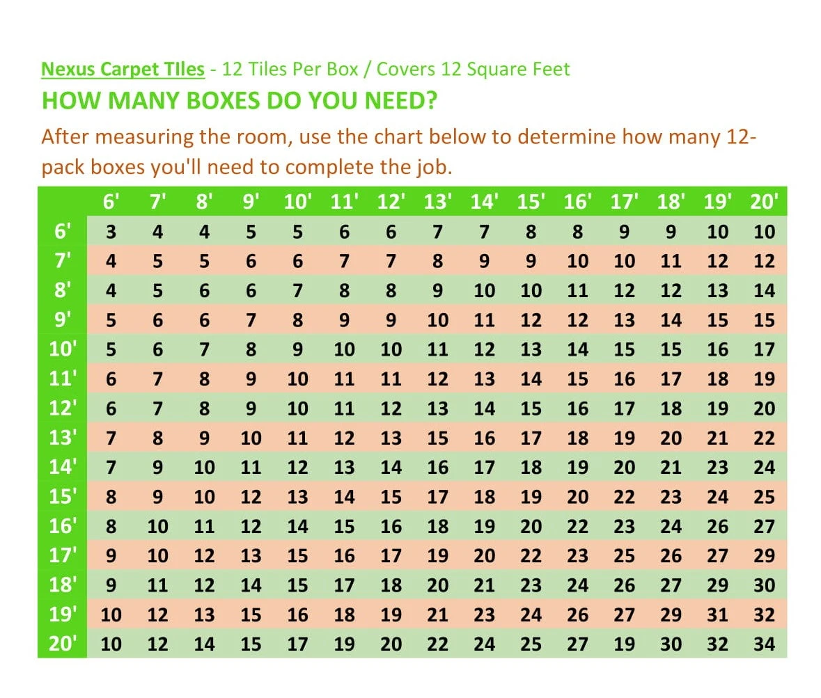 Achim Nexus Self Adhesive Carpet Floor Tile - 12 Inches X 12 Inches, Burgundy, Pack Of 12 Tiles - Image 6