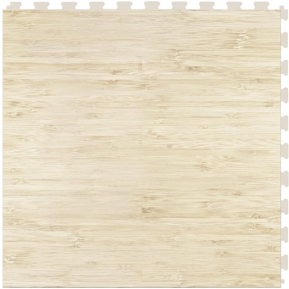Perfection Floor Tile Mystic Plank Collection Gray Oak/Satin 20-in X 20-in Water Resistant Interlocking Luxury Flooring (16.7-sq Ft) - Image 3