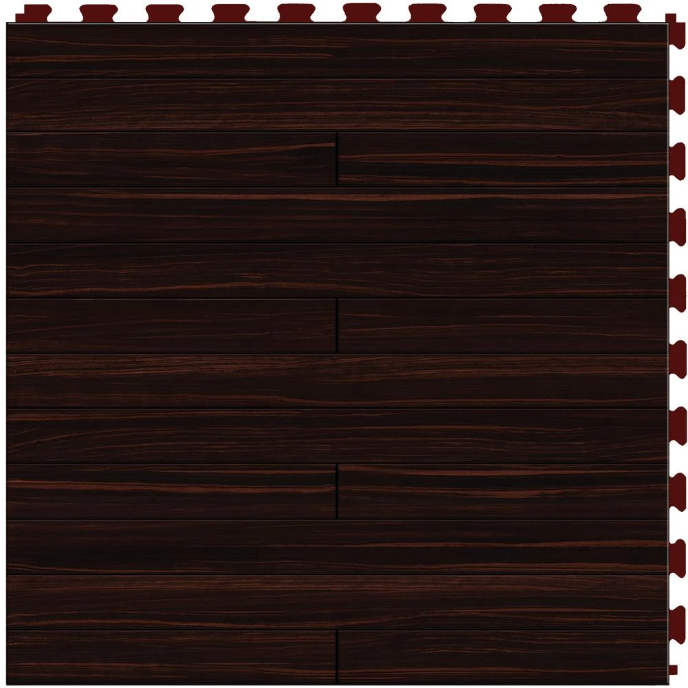 Perfection Floor Tile Mystic Plank Collection Gray Oak/Satin 20-in X 20-in Water Resistant Interlocking Luxury Flooring (16.7-sq Ft) - Image 6