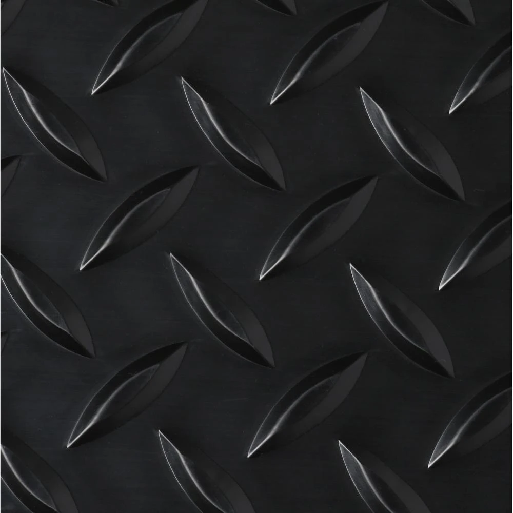 HDX 7.5 Ft. X 14 Ft. Diamond Black Universal Flooring - Image 4