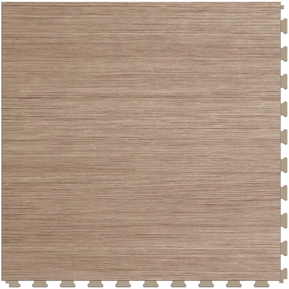 Perfection Floor Tile Bordeaux Wood Collection Bordeaux Walnut/Satin 20-in X 20-in Water Resistant Interlocking Luxury Flooring (16.7-sq Ft) - Image 7