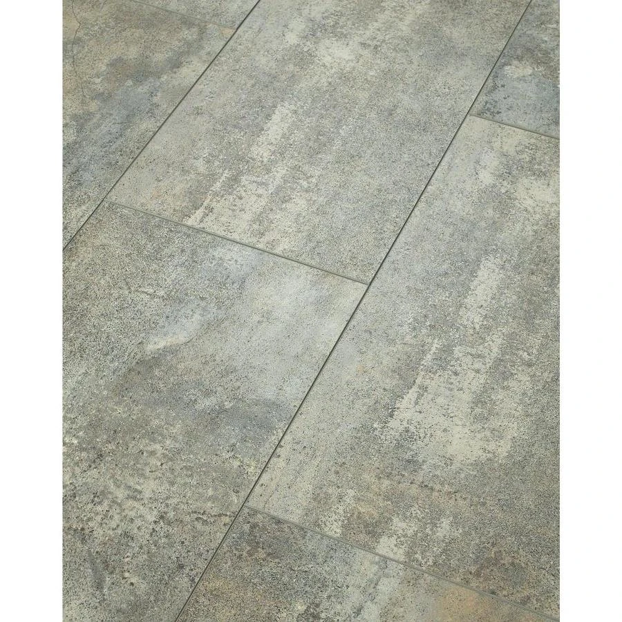 Shaw 8-Piece 12-in X 24-in Granite Interlocking Vinyl Tile