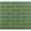 MSI Evergreen 9 In. X 3 In. X 8 Mm Matte Glass Wall Tile (3.8 Sq. Ft. / Case)