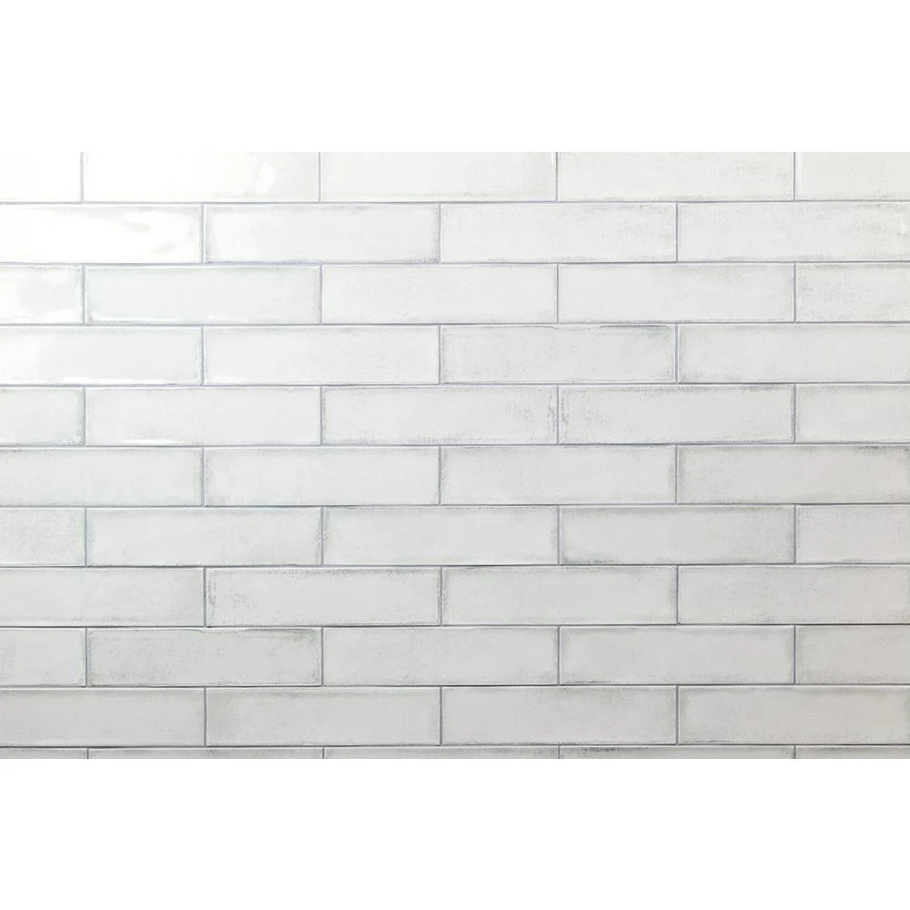 Ivy Hill Tile Moze White 3 In. X 12 In. 9 Mm Ceramic Wall Tile (22-Piece) (5.38 Sq. Ft./ Box) - Image 5