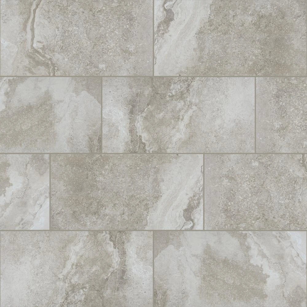 Daltile QuicTile 12 In. X 24 In. Cliff Stone Matte Color Body Porcelain Locking Floor Tile (9.6 Sq. Ft. / Case) - Image 16