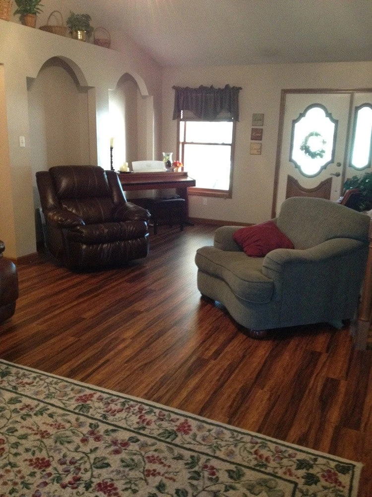 BuildDirect Balinese Rosewood 12mm 48" X 6.5" Laminate Flooring (15.1sq. Ft. Per Box) - Image 10