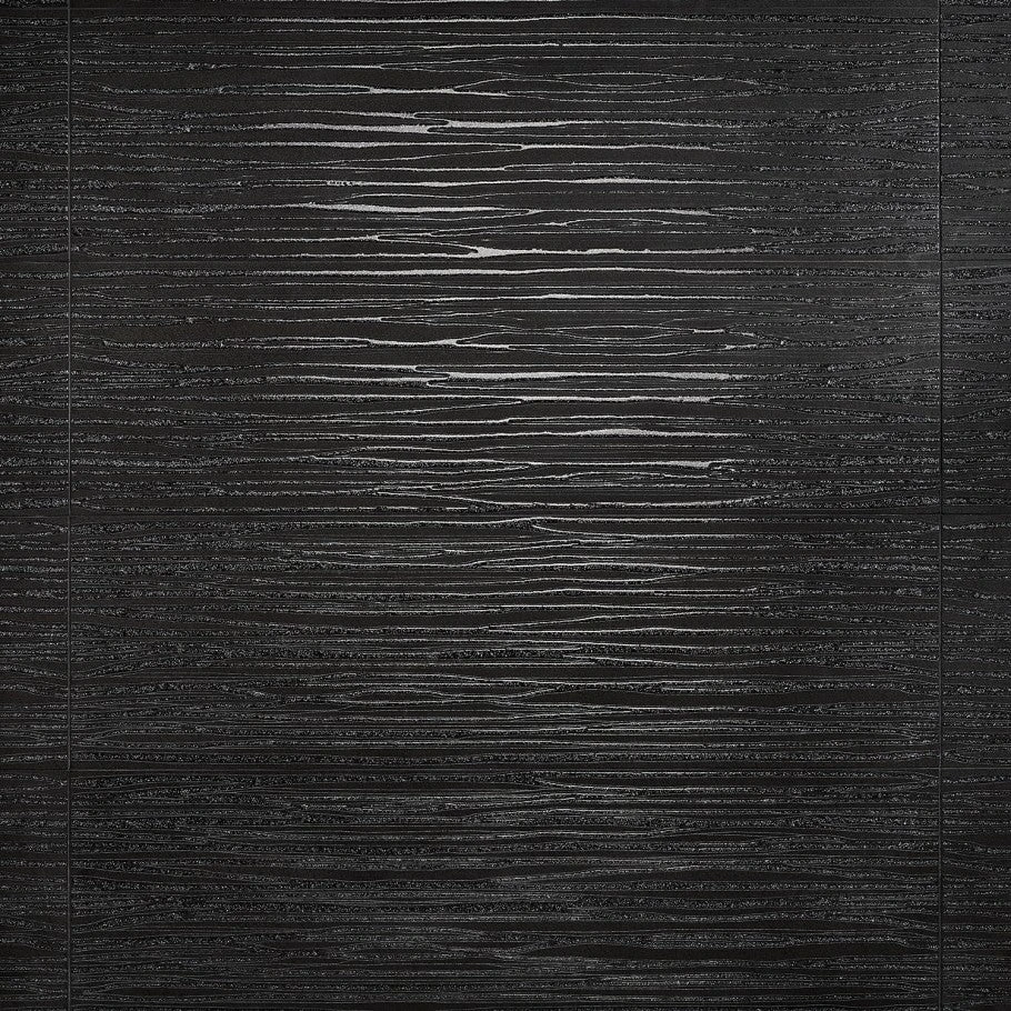 Bond Tile Remnant River Black 11 In. X 40 In. Textured Ceramic Wall Tile (4 Pieces 12.48 Sq. Ft. / Case)