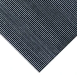 Rubber-Cal Corrugated Fine Rib 1/8 In. X 4 Ft. X 15 Ft. Rubber Runner