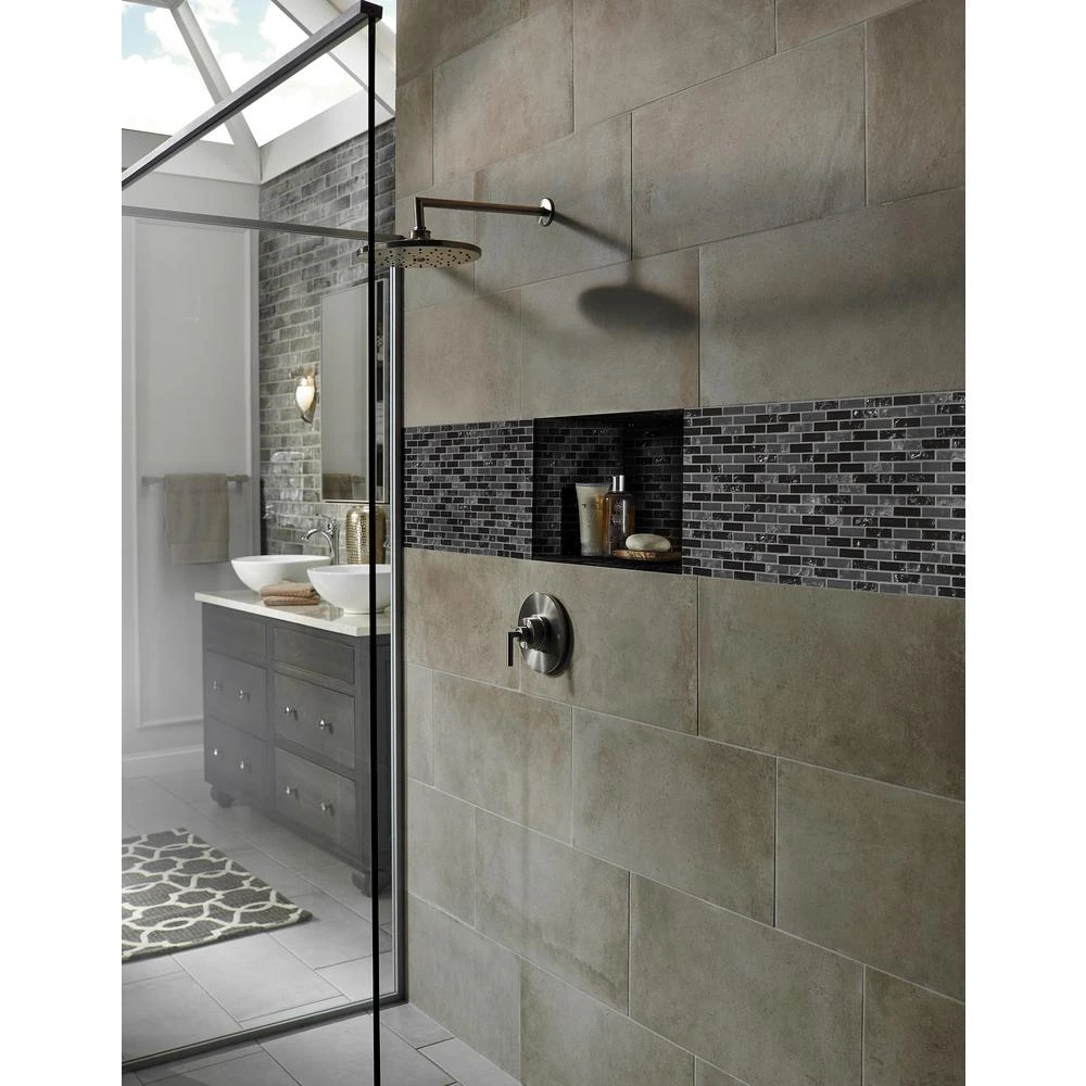 MSI Glissen 12 In. X 12 In. X 6mm Glass Mesh-Mounted Mosaic Tile (15 Sq. Ft./case) - Image 2