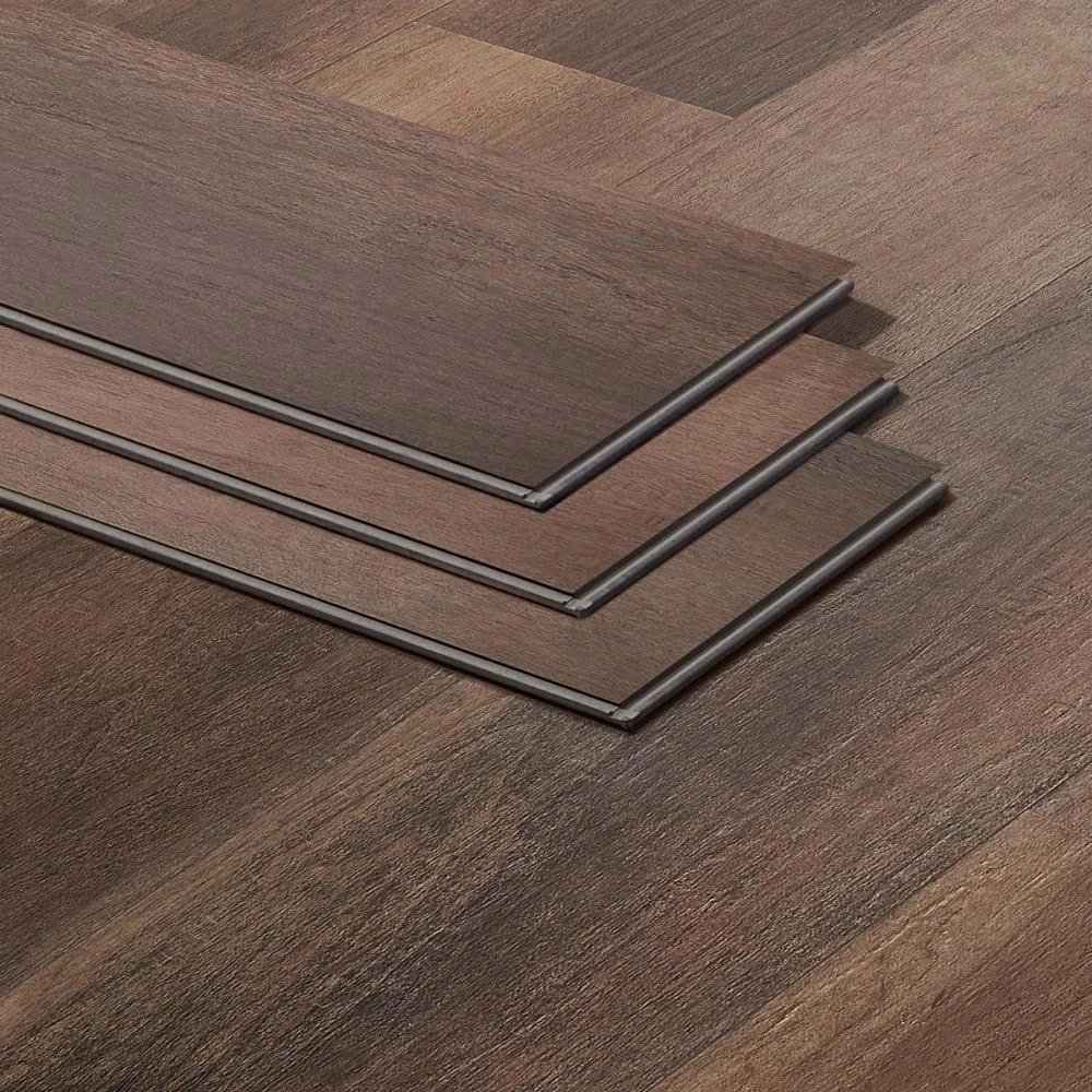 Artmore Tile Rogue Oak Coppertone 6-in Wide X 4-1/2-mm Thick Waterproof Interlocking Luxury Vinyl Plank Flooring (27.39-sq Ft) - Image 5