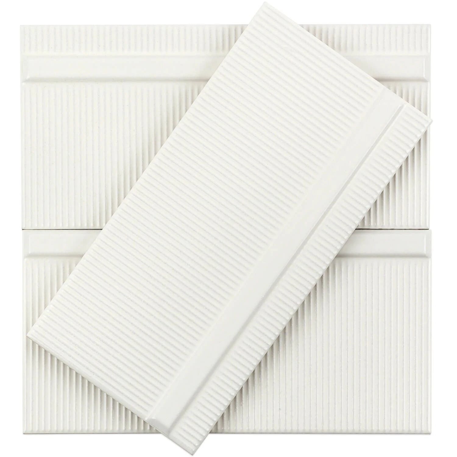 Bond Tile Index Reverb Hueso 4 In. X 8 In. Polished Ceramic Wall Tile (50 Pieces 10.76 Sq. Ft. / Case) - Image 4