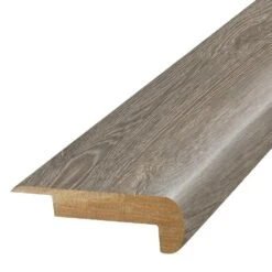Flint Grey 3/4 In. T X 2-1/8 In. W X 78-3/4 In. L Laminate Stair Nose Molding