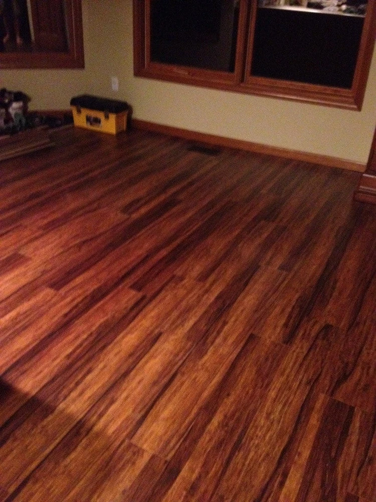 BuildDirect Balinese Rosewood 12mm 48" X 6.5" Laminate Flooring (15.1sq. Ft. Per Box) - Image 5