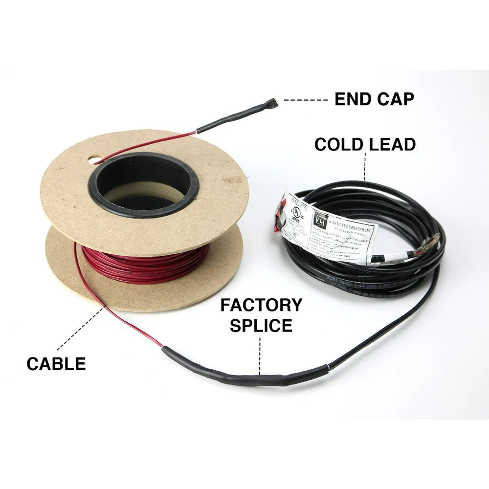 WarmlyYours 355 Ft. Cable System With Heat Membrane And Touch Screen Thermostat - Image 3