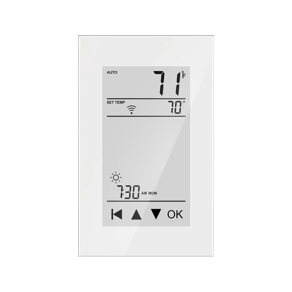 QuietWarmth 7-Day Smart Home Floor Heating Thermostat W/Floor Sensor