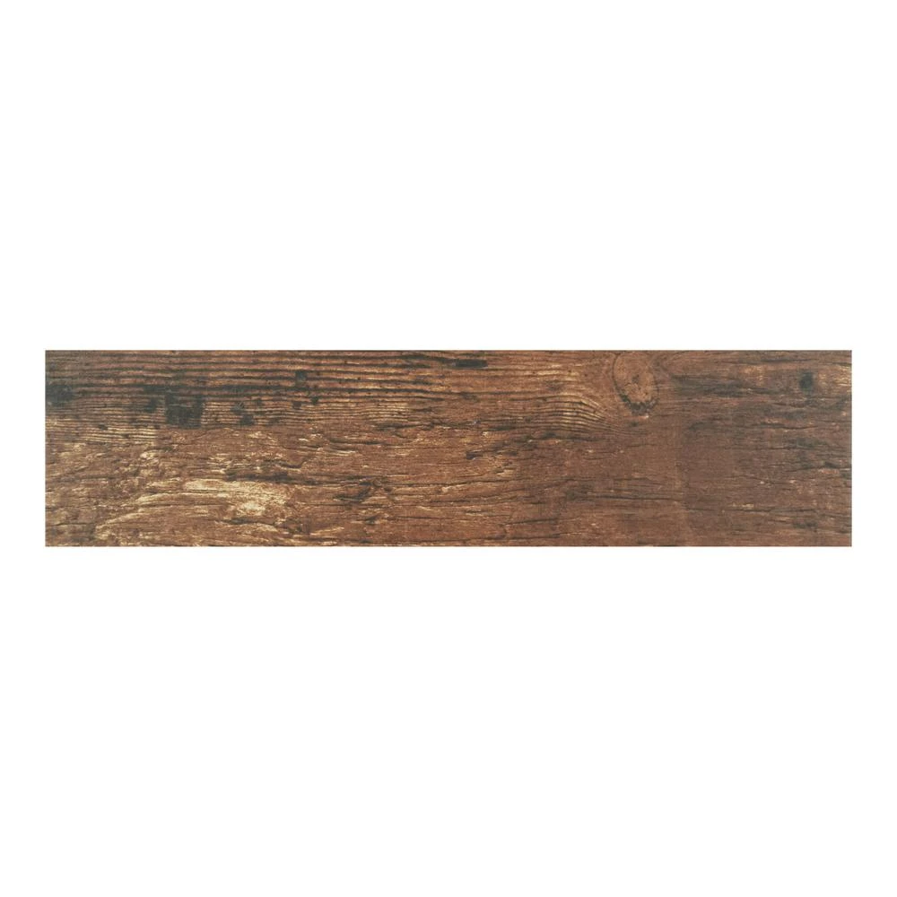 MSI Redwood Mahogany 6 In. X 24 In. Matte Porcelain Floor And Wall Tile (10 Sq. Ft. / Case) - Image 7