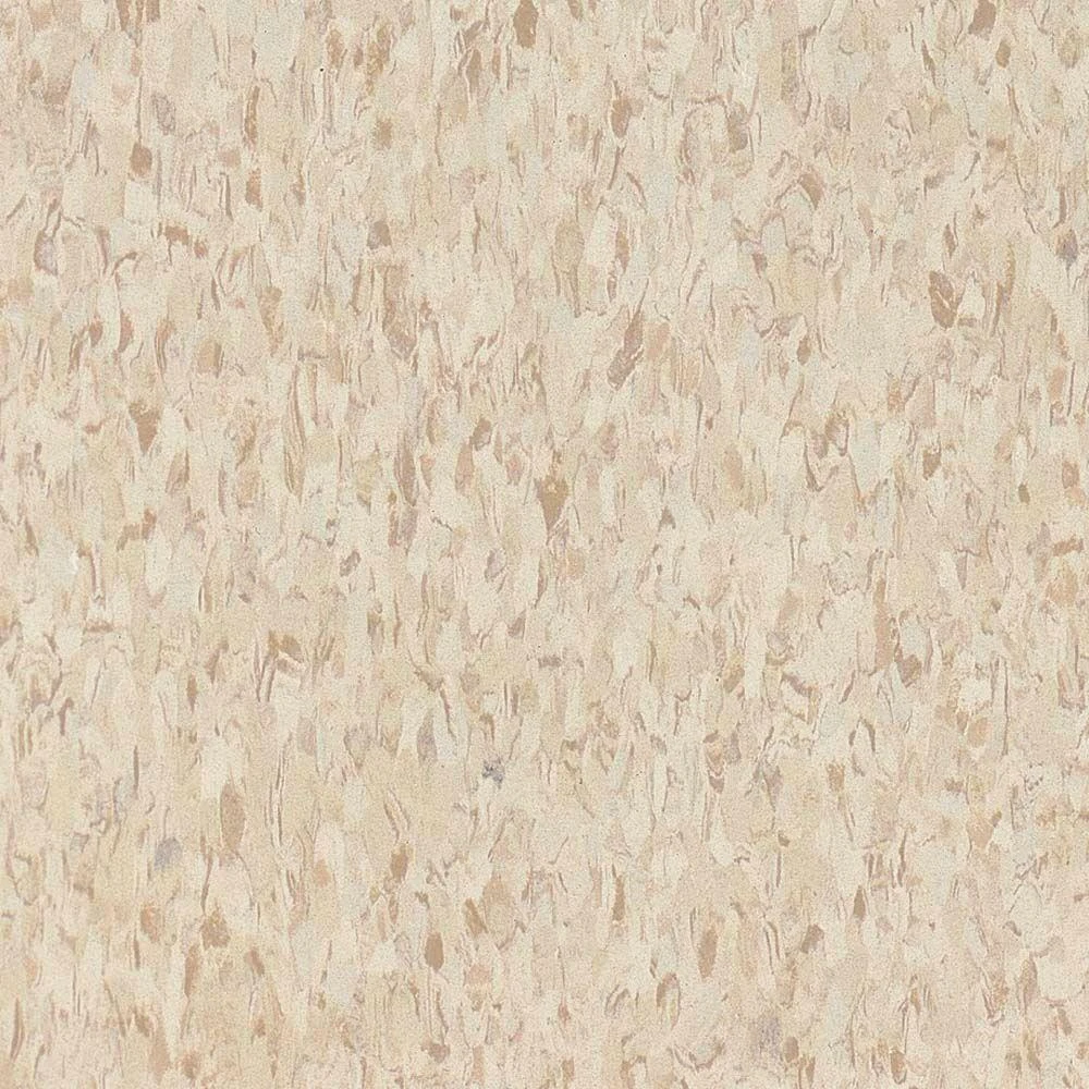 Armstrong Imperial Texture VCT 12 In. X 12 In. X 3/32 In. Sandrift White Standard Excelon Vinyl Tile (45 Sq. Ft. / Case)
