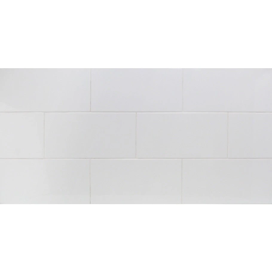Bond Tile Core White 8 In. X 16 In. Polished Ceramic Wall Tile (25 Pieces 21.52 Sq. Ft. / Box) - Image 3