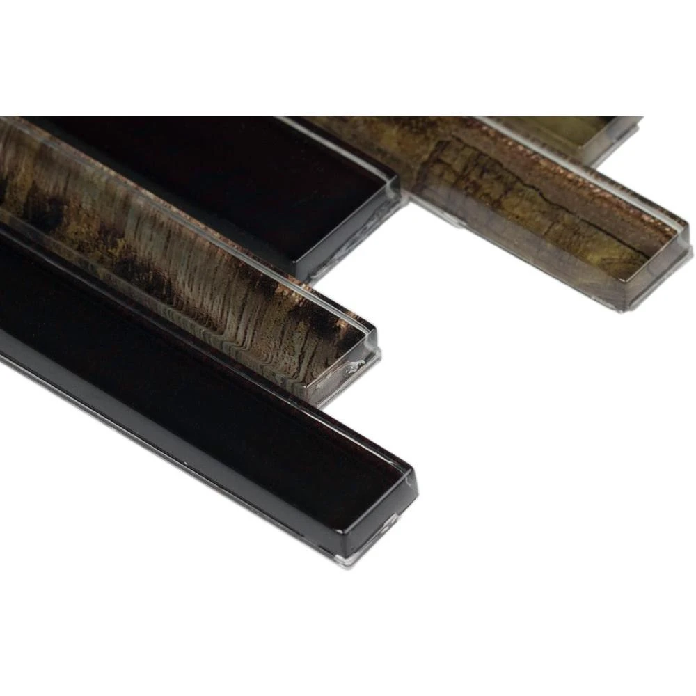 MSI Artista Interlocking 12 In. X 12 In. X 8 Mm Glass Mesh-Mounted Mosaic Wall Tile (10 Sq. Ft. / Case) - Image 5