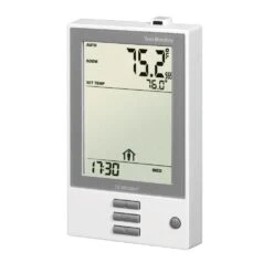 ThermoSoft 7 Day Intuitive Programmable Thermostat With Floor Sensor For 120 Or 240-Volt Floor Heating Systems