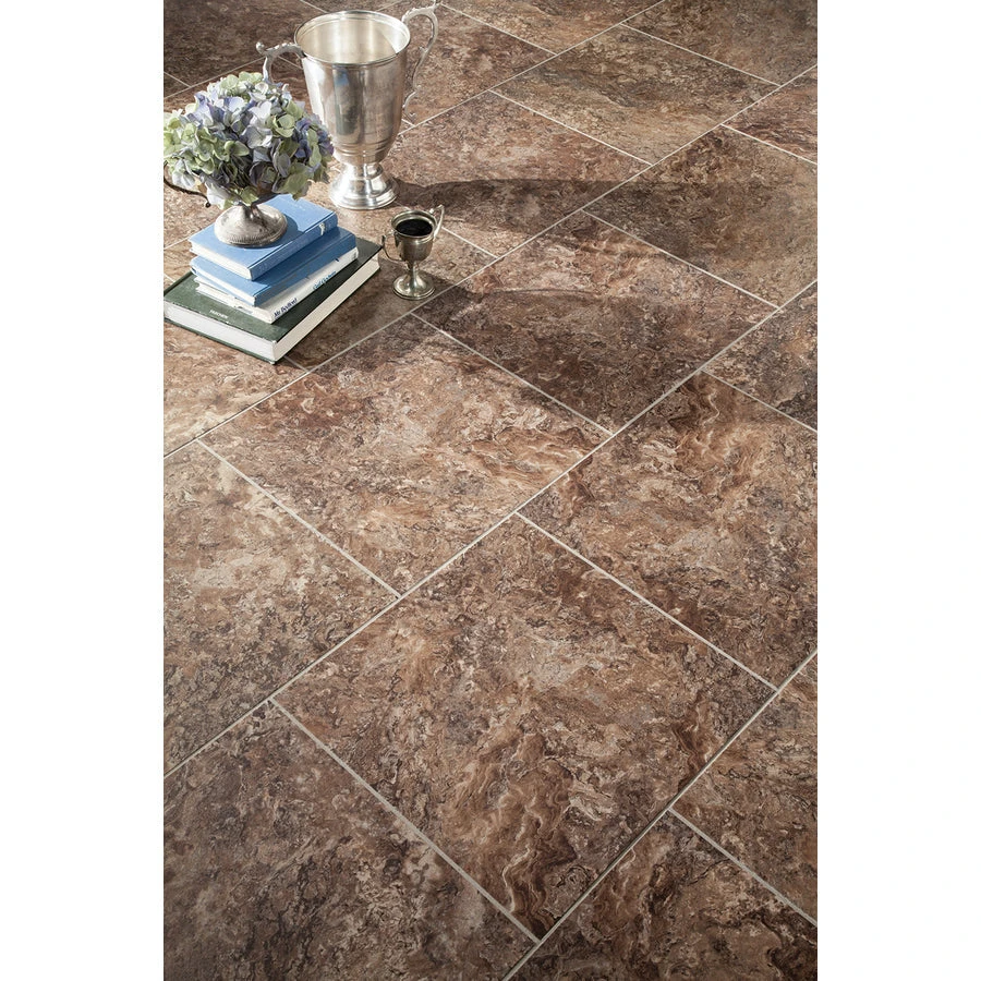 STAINMASTER Stainmaster 18-in X 18-in Groutable Corsica Cavern Peel And Stick Luxury Vinyl Tile - Image 3