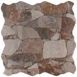 Merola Tile Attica Gris 16-7/8 In. X 16-7/8 In. Ceramic Floor And Wall Tile (14.15 Sq. Ft. / Case)