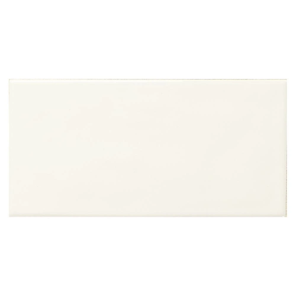 Marazzi LuxeCraft White 4 In. X 8 In. Glazed Ceramic Subway Wall Tile (10.5 Sq. Ft. / Case) - Image 2