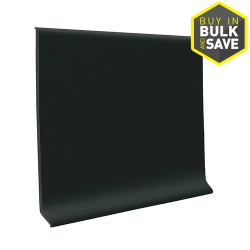 Flexco 4-in X 4-in Thermoplastic Rubber Floor Base - Image 3