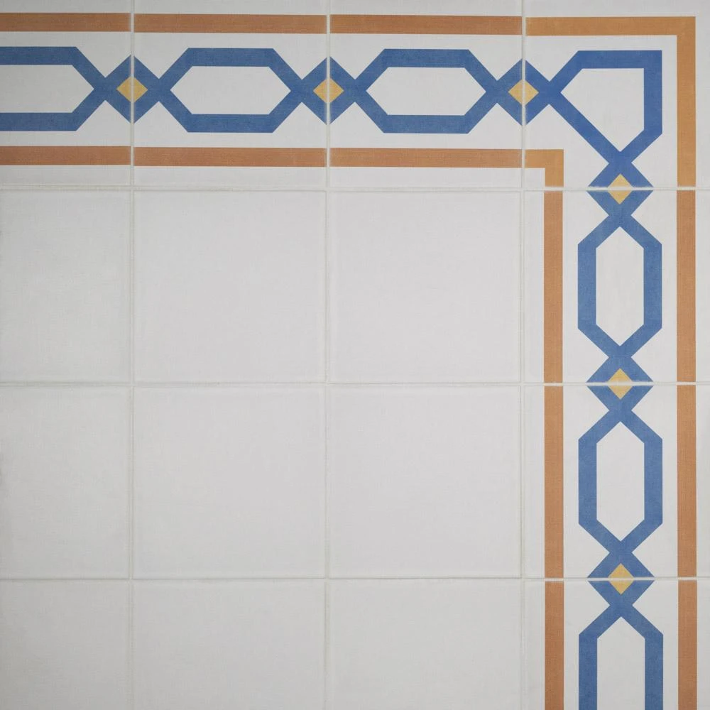 Merola Tile Revival White 7-3/4 In. X 7-3/4 In. Ceramic Floor And Wall Tile - Image 5