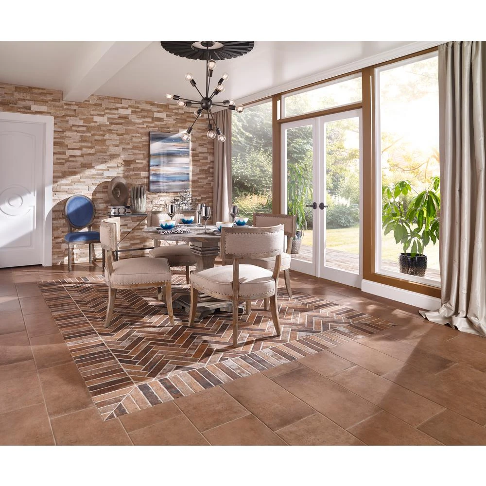 MSI Capella Red Brick 2 In. X 10 In. Matte Porcelain Floor And Wall Tile (5.17 Sq. Ft. / Case) - Image 8