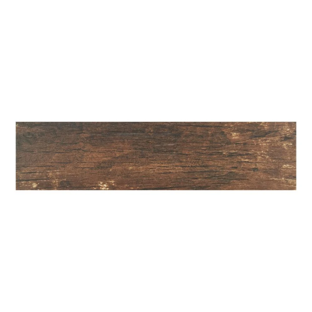 MSI Redwood Mahogany 6 In. X 24 In. Matte Porcelain Floor And Wall Tile (10 Sq. Ft. / Case) - Image 5