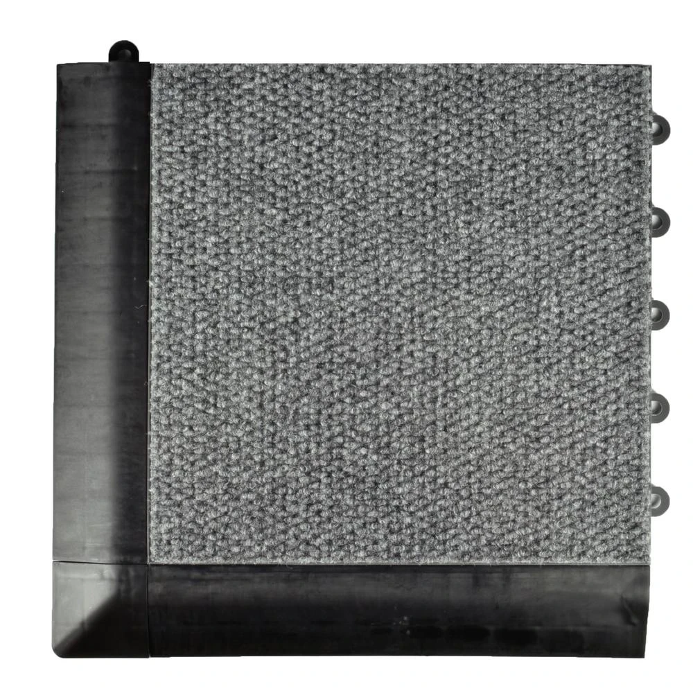 Greatmats Click Tile Black 2-3/8 In. X 2-3/8 In. X 5/8 In. Corner Ramp (Case Of 4) - Image 5