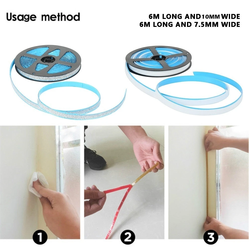 1 Roll Ceramic Tile Mildewproof Gap Tape Kitchen Ceramic Self Dhesive Waterproof Tape Home Supplies - Image 3