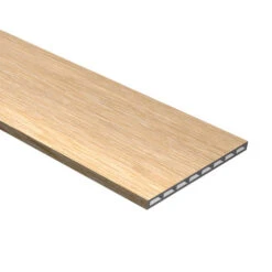 Cali Bamboo Natural Elm 7.5-in X 48.31-in Natural Elm Stair Risers