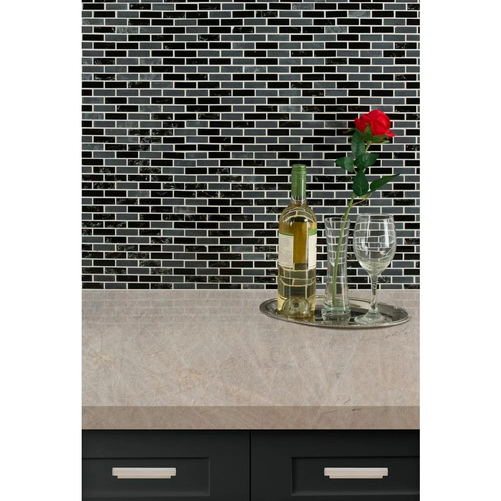 MSI Glissen 12 In. X 12 In. X 6mm Glass Mesh-Mounted Mosaic Tile (15 Sq. Ft./case) - Image 8