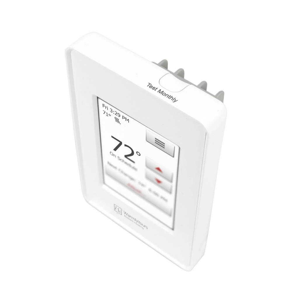 WarmlyYours NSpire Touch Programmable Thermostat With Floor Sensor - Image 2