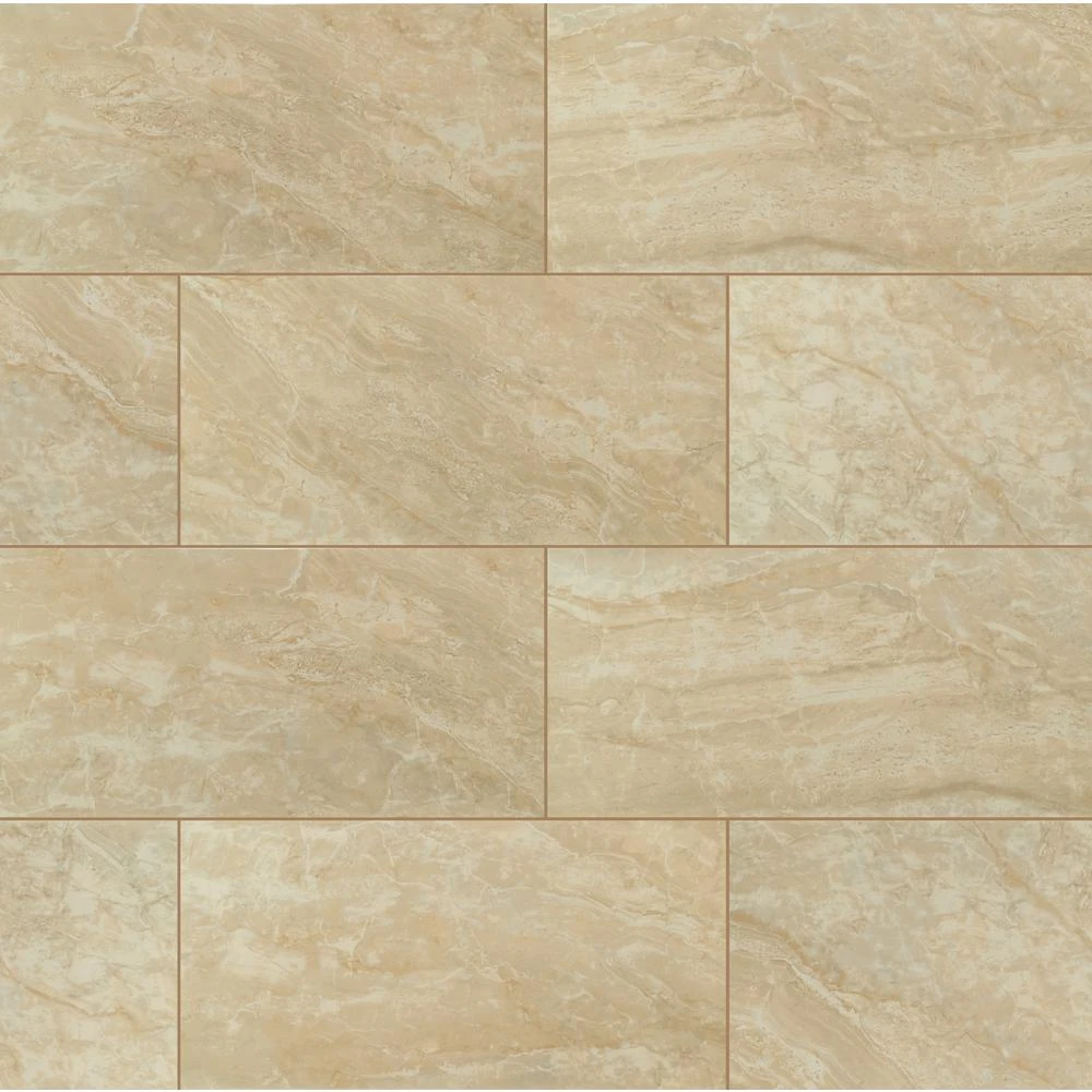 MSI Onyx Crystal 12 In. X 24 In. Polished Porcelain Floor And Wall Tile (16 Sq. Ft. / Case)