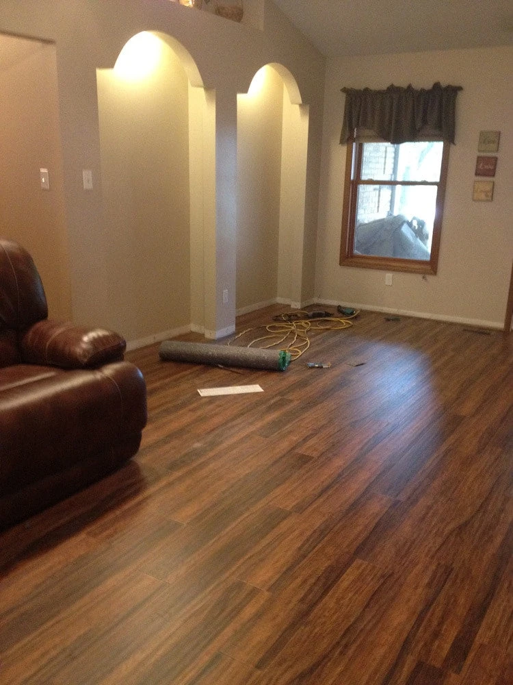 BuildDirect Balinese Rosewood 12mm 48" X 6.5" Laminate Flooring (15.1sq. Ft. Per Box) - Image 7