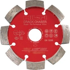 Hilti 4-1/2 In. Crack Chaser Diamond SPX Cutting Disc For Concrete Repair 7/8 In. Arbor